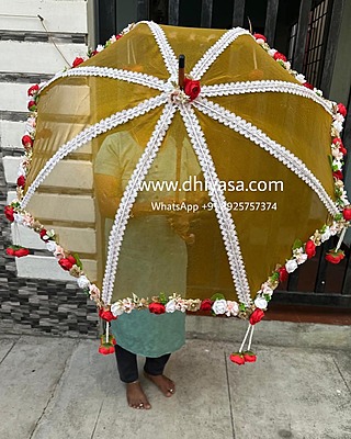 Umbrella lace with flower