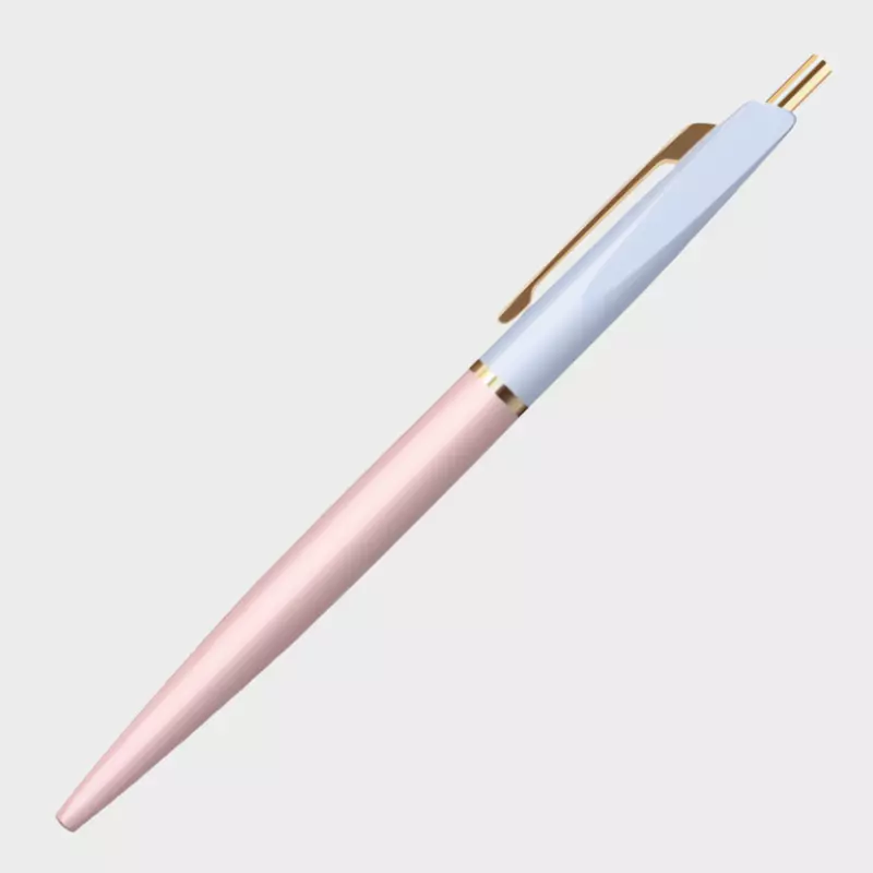 Anterique | Ballpoint Pen | 0.5mm | Black Ink | UBB Aqua Blue | Baby Pink | BP1-ABXBP
