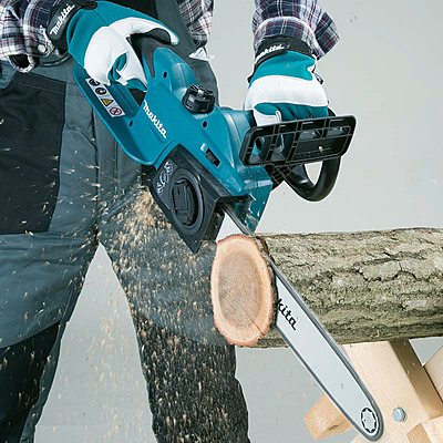 Chainsaw Machine, 405mm 16" 1800W UC4041A Electric: Makita Chainsaw Machine, 405mm 16" 1800W UC4041A Electric: Makita