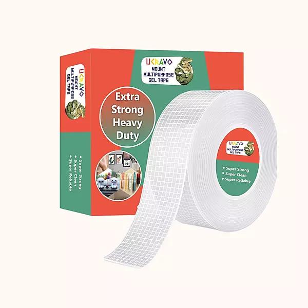 UCRAVO Heavy Duty Double Sided Grid Grip Tape (3m)