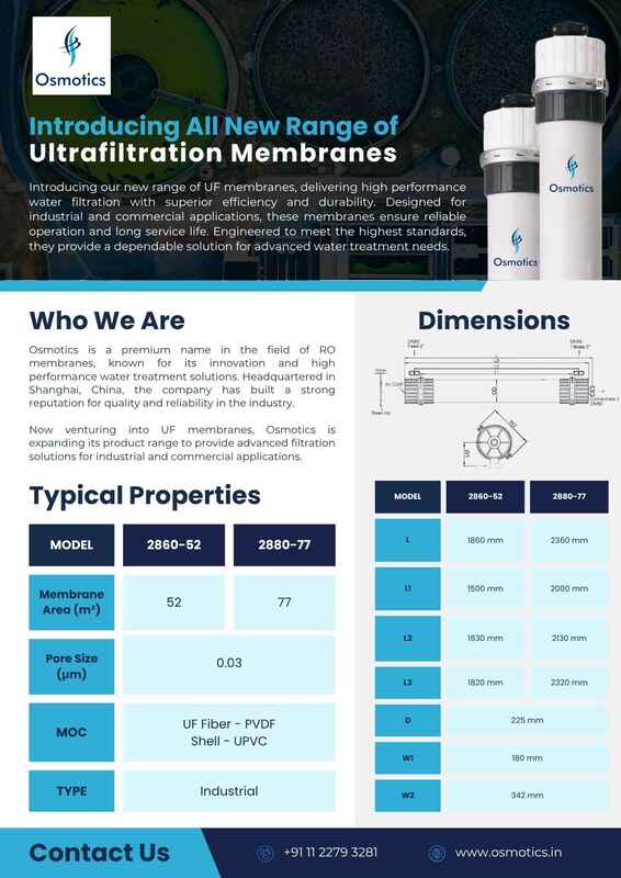 UF MEMBRANE ELEMENT 2860 OSMOTIC