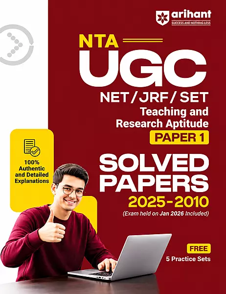 Arihant NTA UGC Net Paper 1 SOLVED PAPERS English