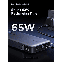 UGREEN 145W Power Bank 25000mAh – High-Capacity Fast Charging | USB-C Power Delivery