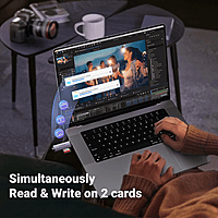 UGREEN 2-in-1 USB-C & USB 3.0 Card Reader – SD & TF Support | High-Speed Data Transfer