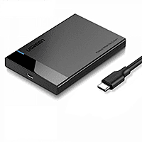 UGREEN 2.5-Inch SATA Hard Drive Enclosure – USB 3.0 | Tool-Free | HDD & SSD Case