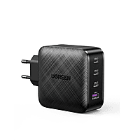UGREEN 4-Port PD GaN Fast Charger – USB-C & USB-A | Power Delivery | Compact Design