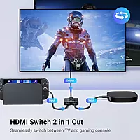 UGREEN HDMI Bi-Directional Switcher – 2-in-1-out / 1-in-2-out HDMI Switch