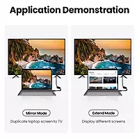 UGREEN HDMI to VGA Adapter – HDMI Source to VGA Display | Full HD 1080p Support