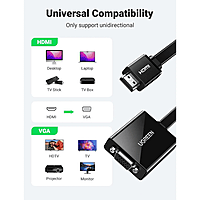 UGREEN HDMI to VGA Adapter with Audio