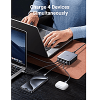 UGREEN Nexode 100W GaN Desktop Fast Charger – 4-Port USB Charger | GaN Technology