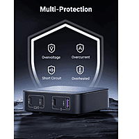 UGREEN Nexode 100W GaN Desktop Fast Charger – 4-Port USB Charger | GaN Technology