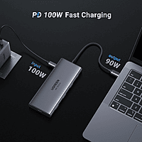 UGREEN Revodok 7-in-1 USB-C Hub – Multiport USB-C Adapter | HDMI Output | USB Expansion