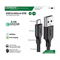UGREEN USB-A to USB-C Cable – Fast Charging & Data Sync | Durable Build