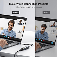 UGREEN USB-C Gigabit Ethernet Adapter – Wired Network LAN | Plug & Play