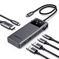 UGREEN Uno 6-in-1 USB-C Hub – Multiport Adapter | HDMI, USB & PD Charging
