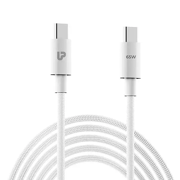 UltraProlink UL1228WHT-0100 - USB C to C Cable Zap+65