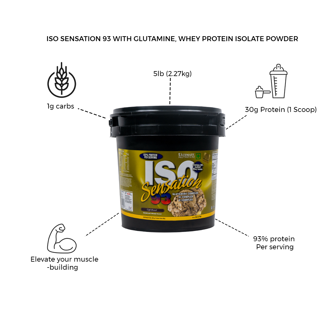 ULTIMATE NUTRITION ISO SENSATION 5 LB