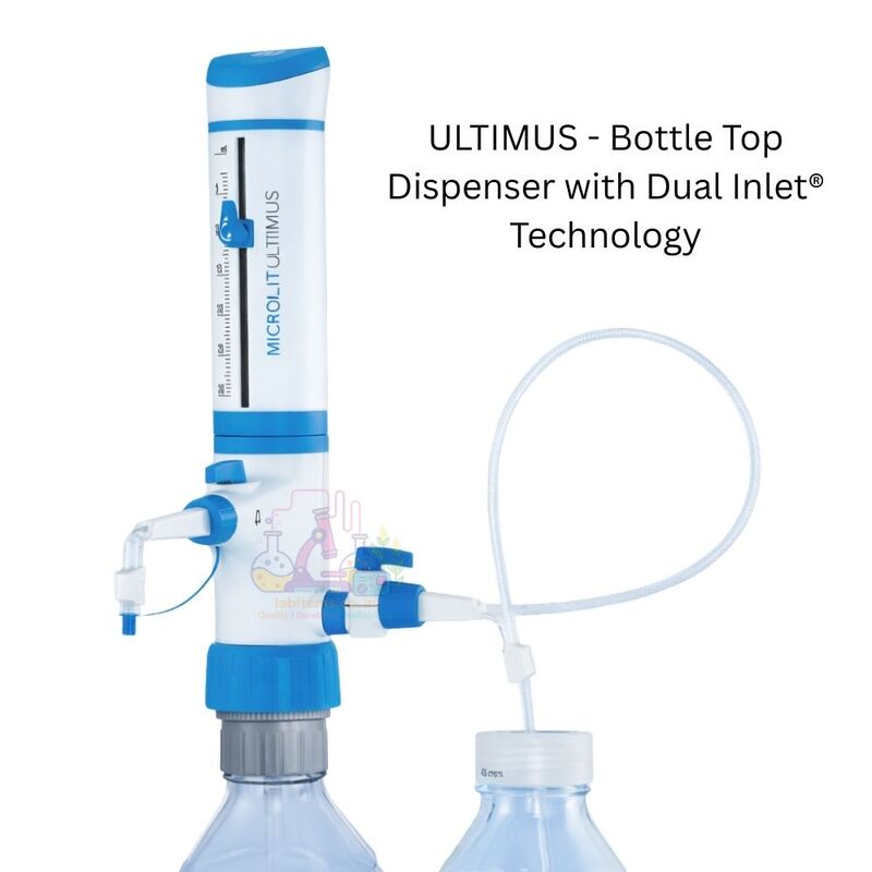 ULTIMUS - Bottle Top Dispenser with Dual Inlet® Technology