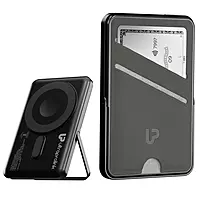 UltraProlink UM1128 - Juice-Up Swipe Magnetic Powerbank with Wallet (Black)