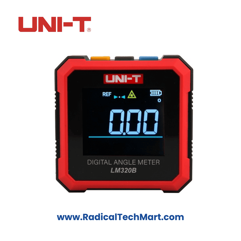 UNI-T LM320B Angle Meter with Dual Laser and Magnetic Base