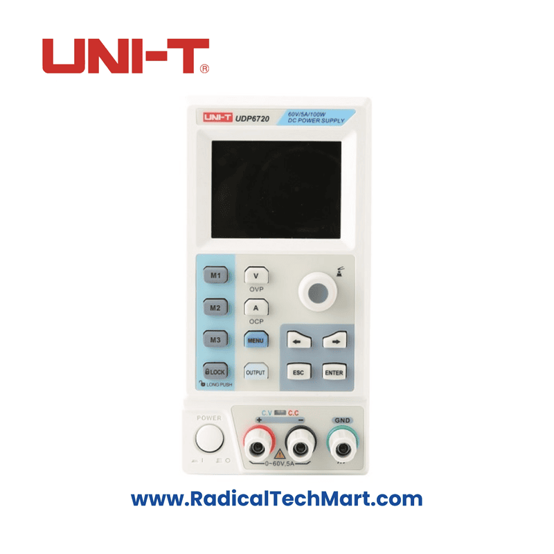 UNI-T UDP6720 Programmable DC Power Supply 60V 5A with LCD Display