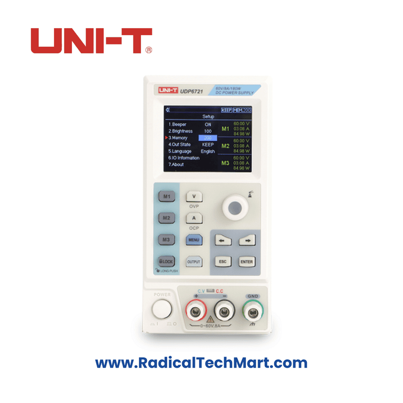 UNI-T UDP6721 Programmable DC Power Supply 60V 8A