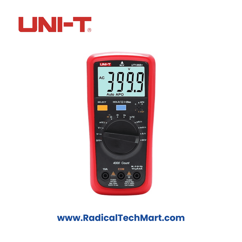 UNI-T UT136B+ Digital Multimeter front view