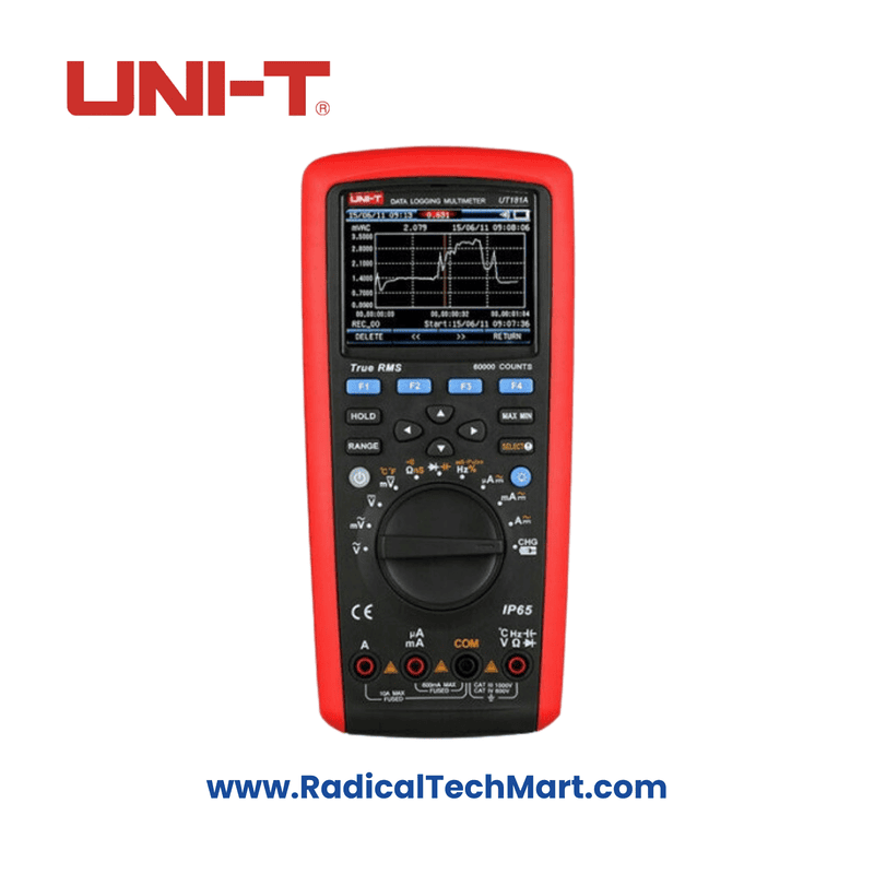 UNI-T UT181A True RMS Datalogging Multimeter with 3.5” Display and Dual Temperature