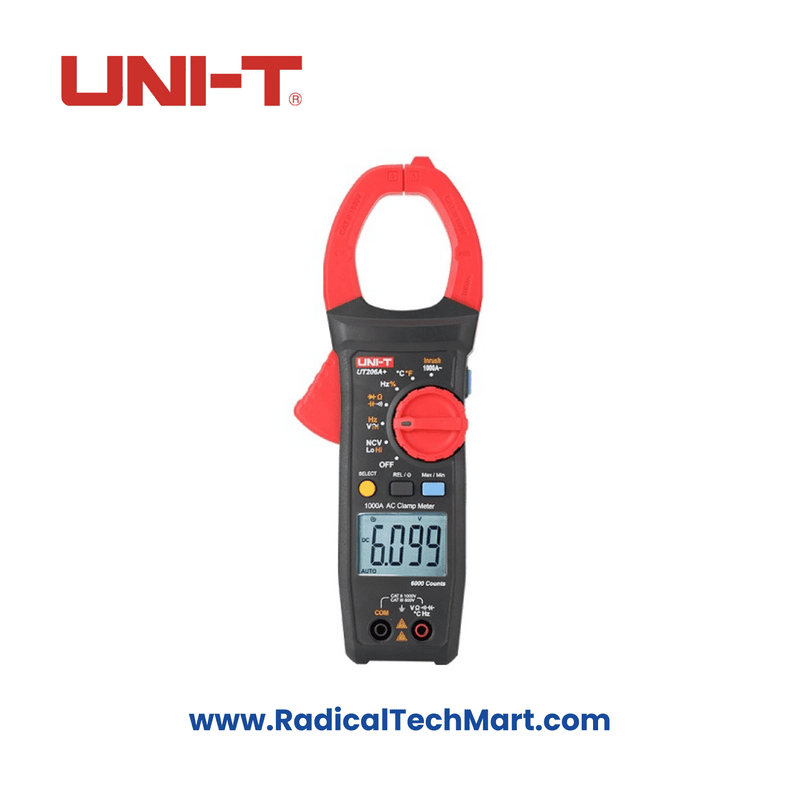 UNI-T UT206A+ 1000A AC Clamp Meter