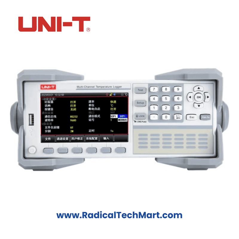UNI-T UT3208+ Multichannel Temperature Tester - 8 Channel Thermocouple Scanner