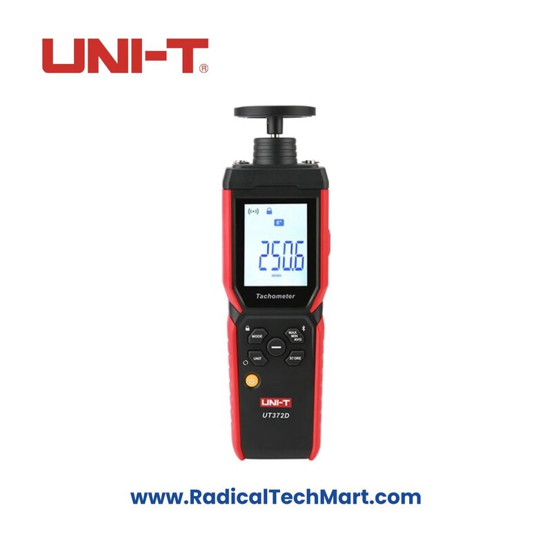 UNI-T UT372D 2-in-1 Contact and Non-Contact Digital Tachometer Image