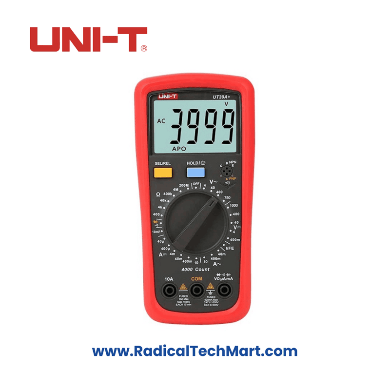 UNI-T UT39A+ Modern Digital Multimeter with display