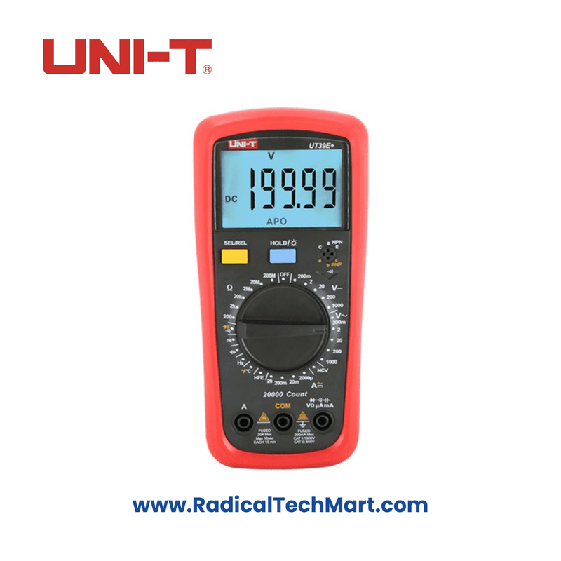 UNI-T UT39E+ Digital Multimeter for Electrical & HVACR Testing