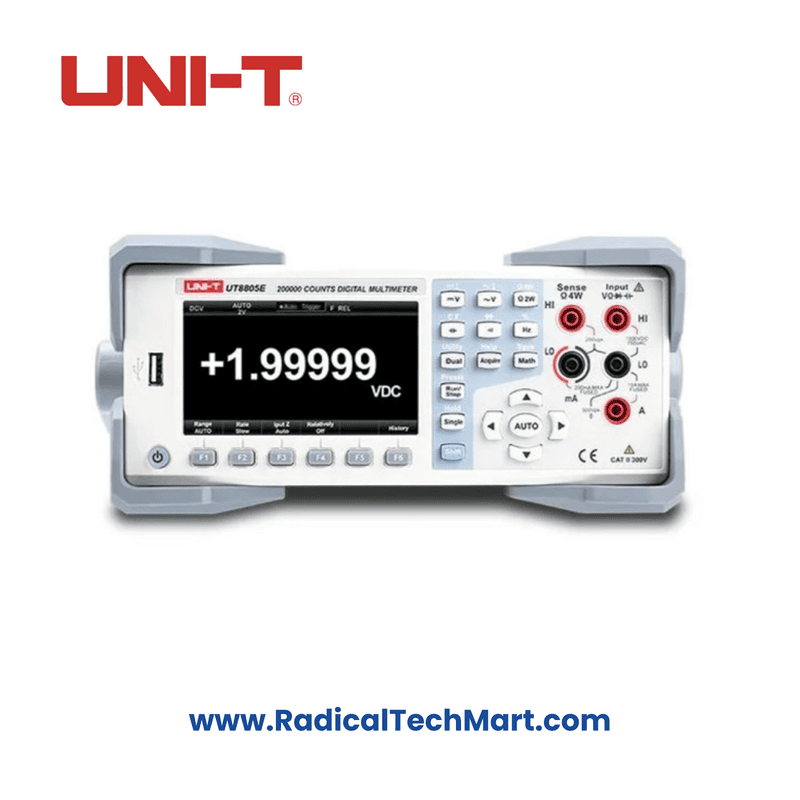 UNI-T UT8805E Benchtop Digital Multimeter with TFT Display and Multi-Interface