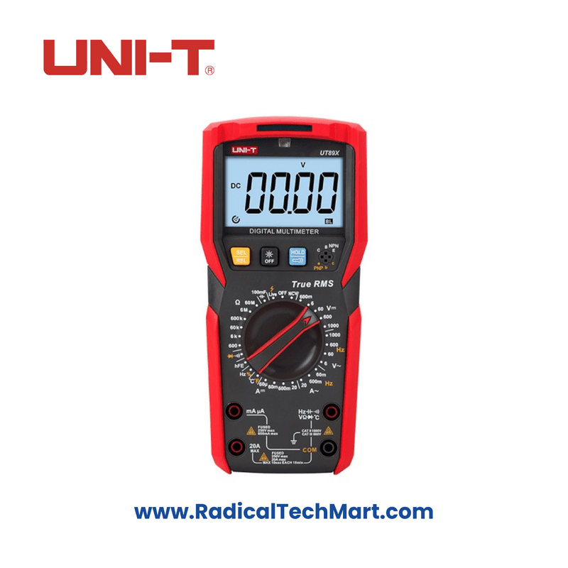 UNI-T UT89X Digital Multimeter with True RMS and NCV Testing