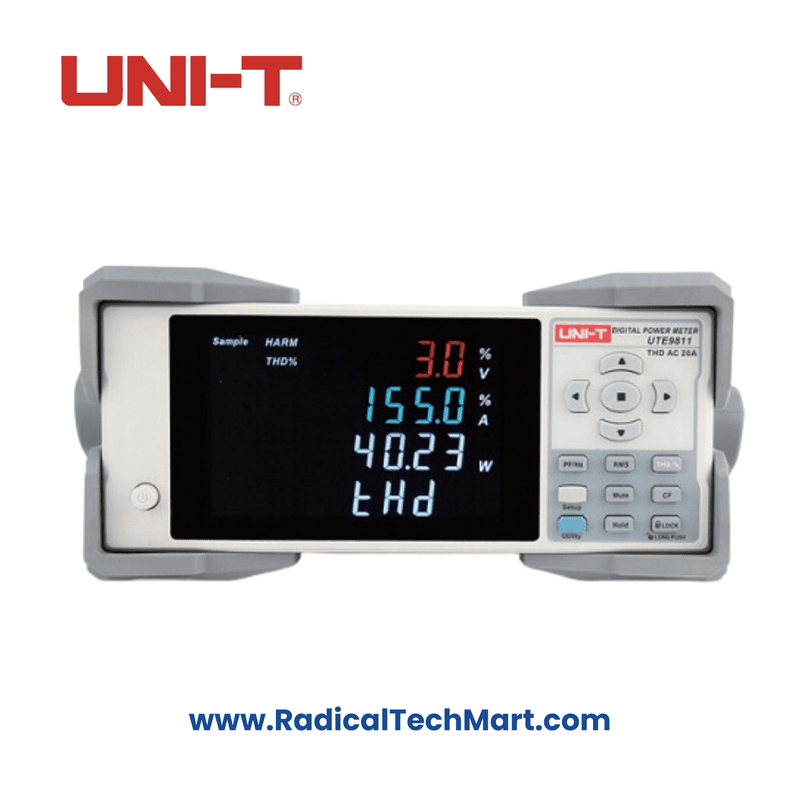 UNI-T UTE9811 Digital Power Analyzer with RS-485 & Harmonic Analysis Display
