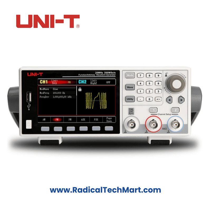Uni-T UTG1022X-PA 20 MHz Dual Channel Function Generator