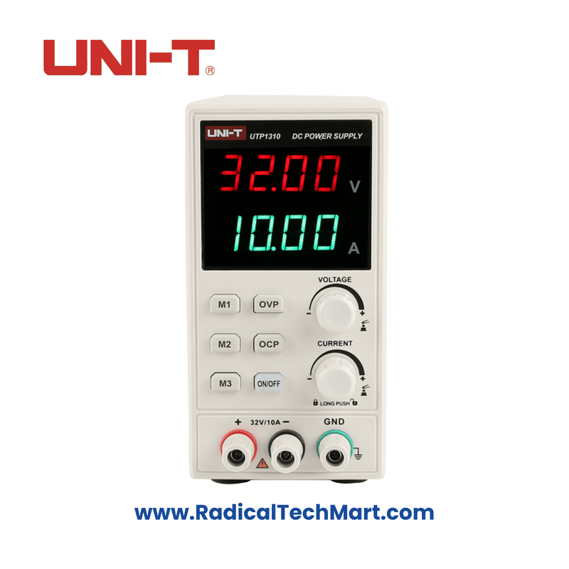 UNI-T UTP1310S DC Power Supply 32V 10A – Front View