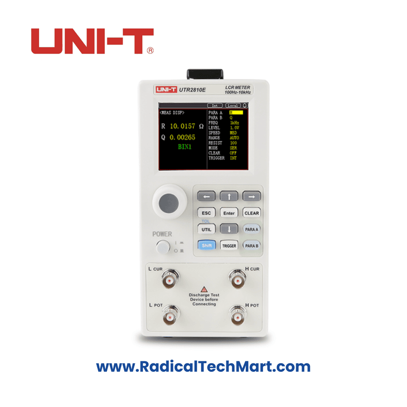 UNI-T UTR2811E Benchtop LCR Meter – Precision LCR Bridge for QA and R&D