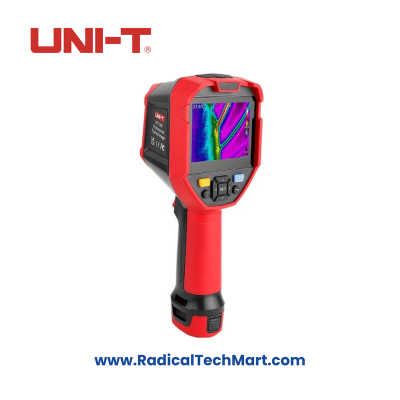 UNI-T UTi720E Enhanced Thermal Camera – Front View with Display