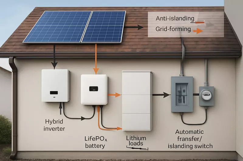 Solar + UPS + DG Hybrid Power Integration – Uninterrupted Smart Energy System