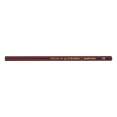 Mitsubishi Pencil Uni Star Hexagonal Pencil 2B