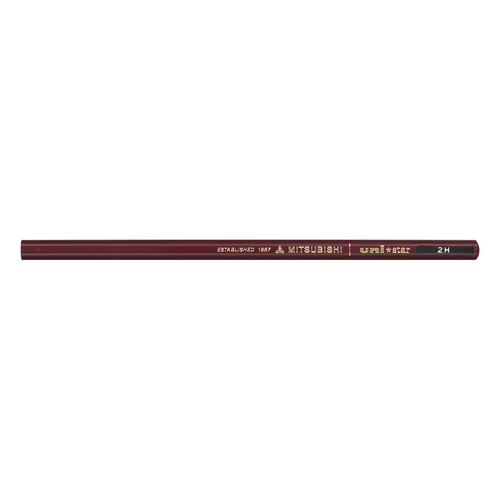 Mitsubishi Pencil Uni Star Hexagonal Pencil 2H