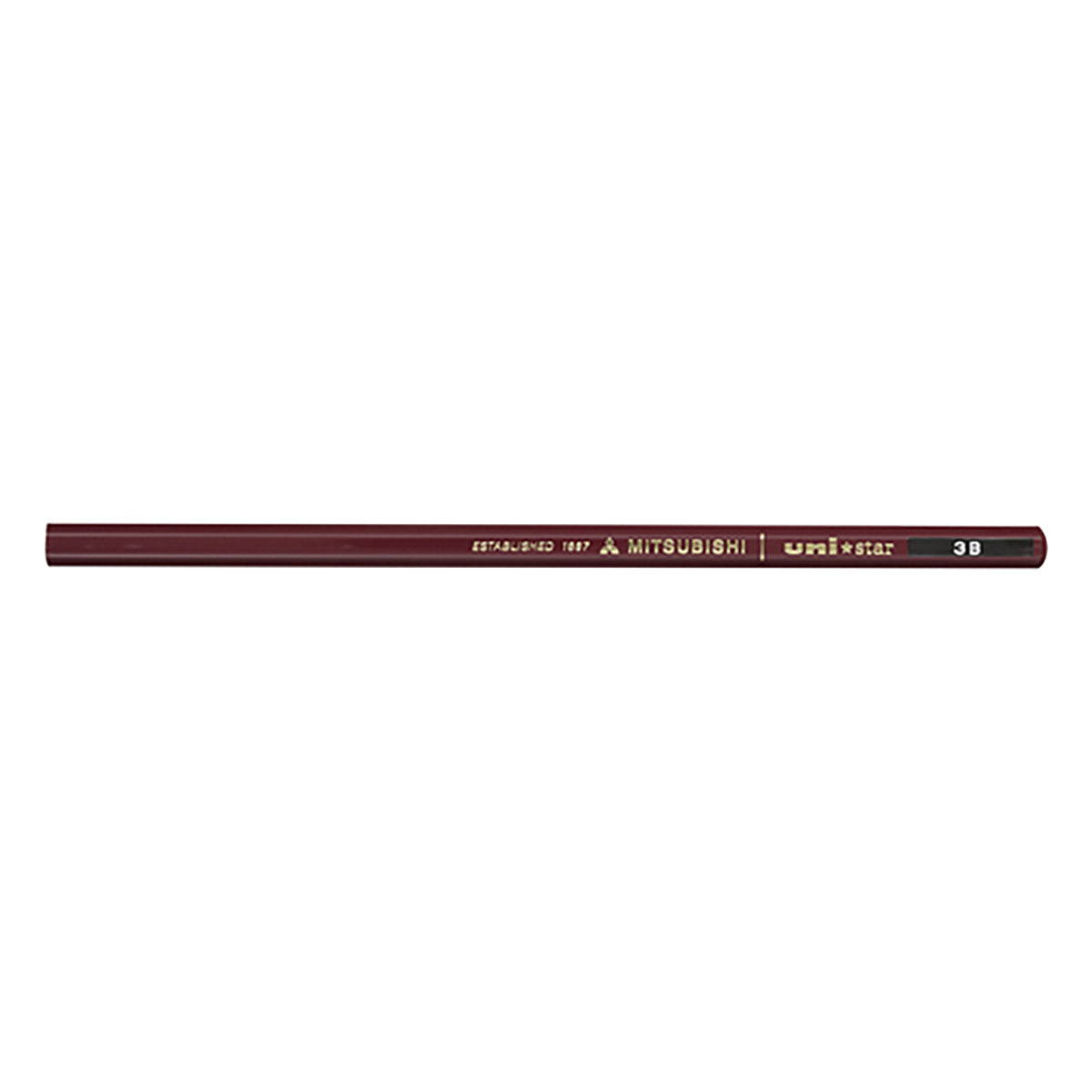 Mitsubishi Pencil Uni Star Hexagonal Pencil 3B