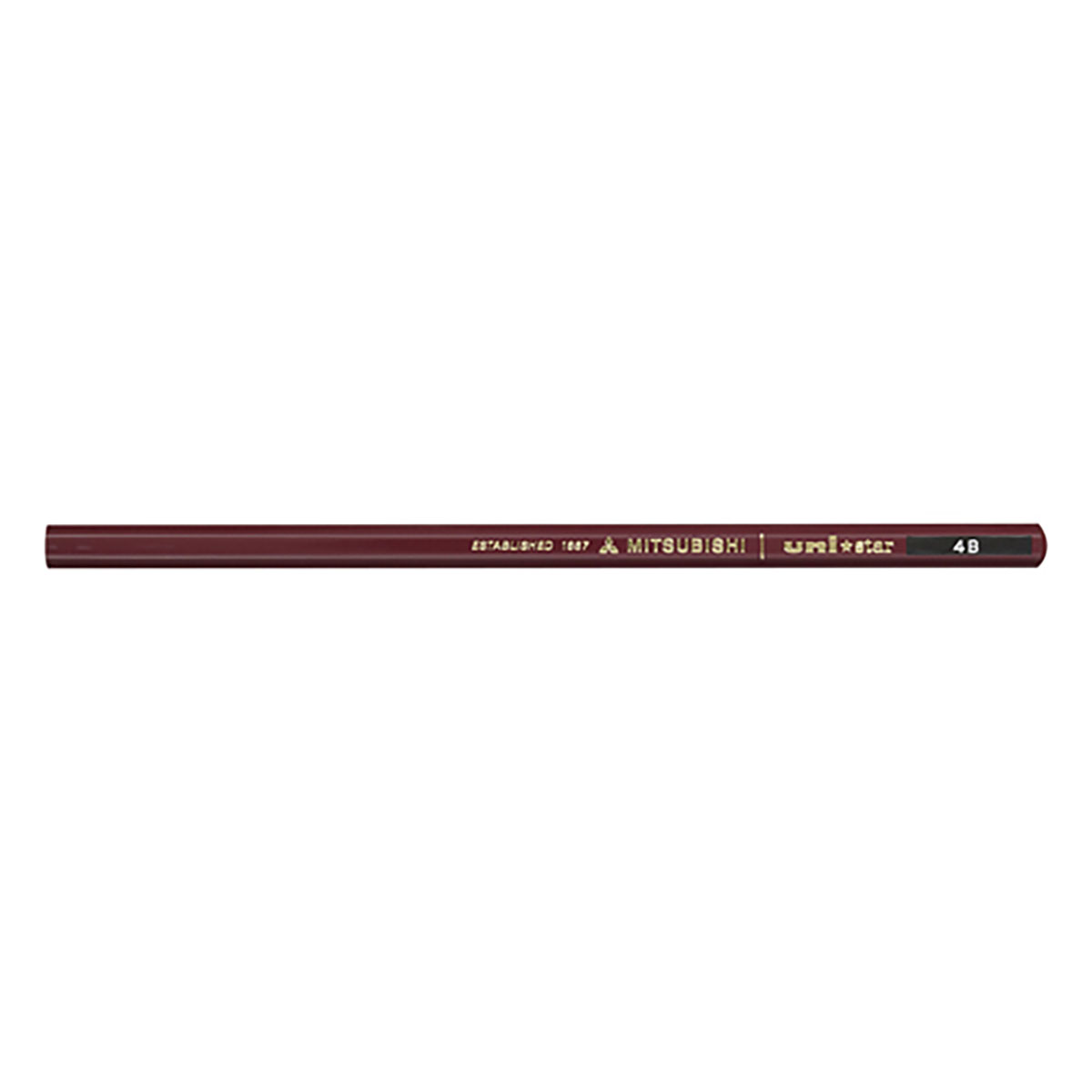 Mitsubishi Pencil Uni Star Hexagonal Pencil 4B