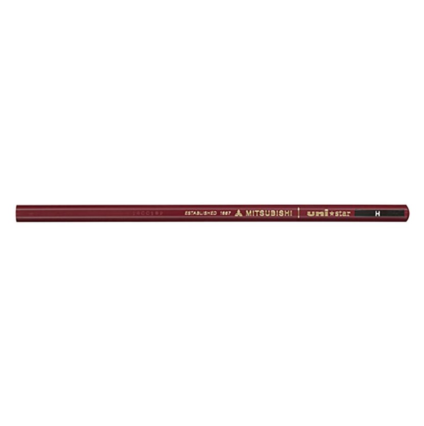 Mitsubishi Pencil Uni Star Hexagonal Pencil H