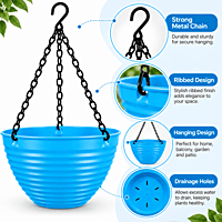 9 inch Hanging Basket Metal Chain