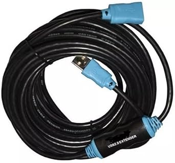 USB 2.0 Active Extension Male to Female Cable with Signal Booster for Printer Scanner Keyboard USB 2.0 Active Extension Male to Female Cable with Signal Booster for Printer Scanner Keyboard
