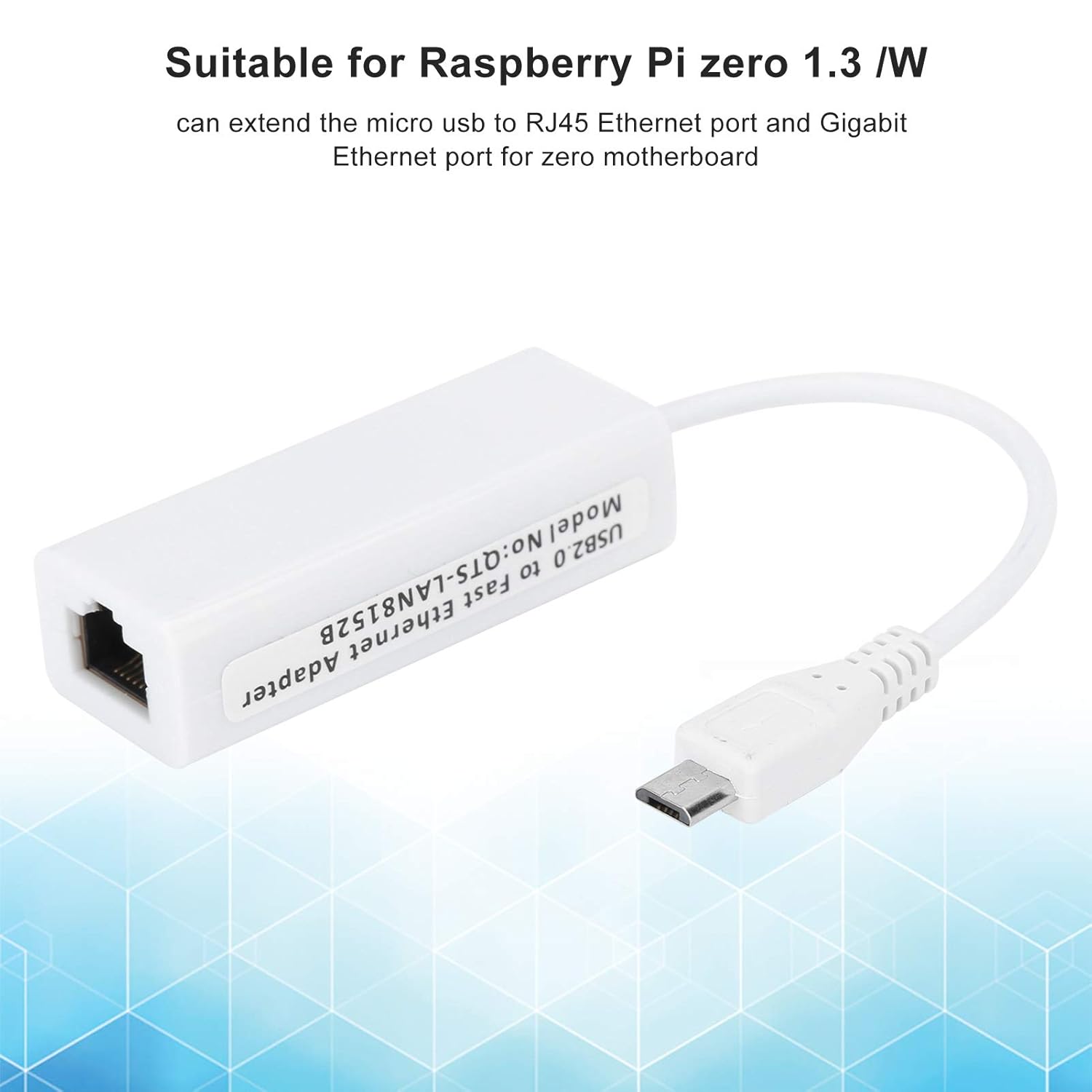 USB 2.0 Ethernet Adapter , Micro USB To RJ45 Network Port Adapter For Android Tablet, Windows Tablets, Raspberry Pi Zero USB 2.0 Ethernet Adapter , Micro USB To RJ45 Network Port Adapter For Android Tablet, Windows Tablets, Raspberry Pi Zero