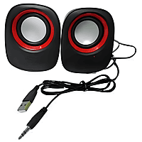 USB 2.0 Multimedia Speaker with 3.5mm Jack Sound and Volume Control Cable for Pc Laptop Desktop and Mobile Phones USB 2.0 Multimedia Speaker with 3.5mm Jack Sound and Volume Control Cable for Pc Laptop Desktop and Mobile Phones